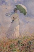 Claude Monet Study of a Figure Outdoors Spain oil painting artist